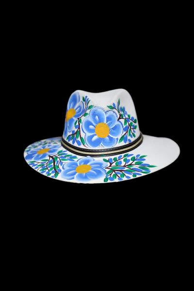 Hand Painted Artisan Hat