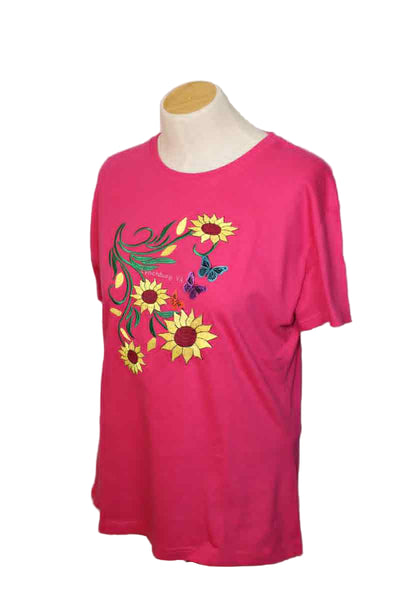 Embroidered Geographic T-Shirt