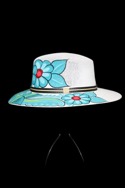 Hand Painted Artisan Hat