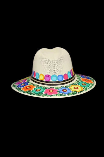 Hand Painted Artisan Hat