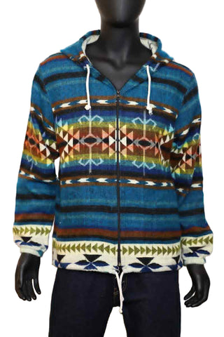 Combed Alpaca Wool Blend Hoodie