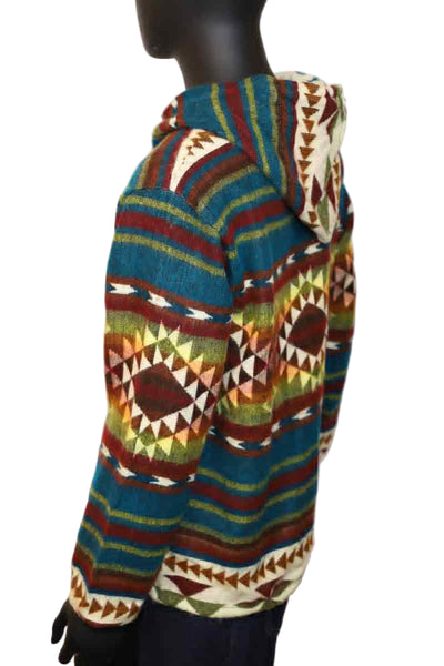 Combed Alpaca Wool Blend Hoodie