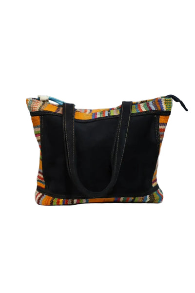 Hand-Crafted Geometric Shapes Bag