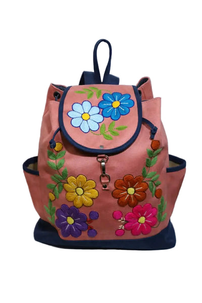 Ayacucho Faux Suede Backpack