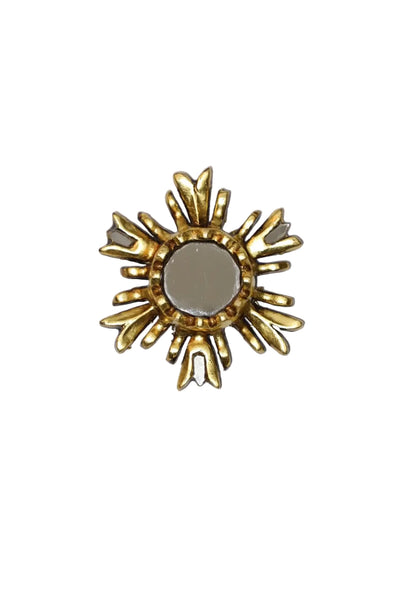 Gold Leaf Decorative Mirror