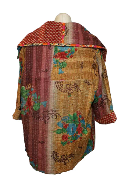 Khanta Quilt Reversable Coat
