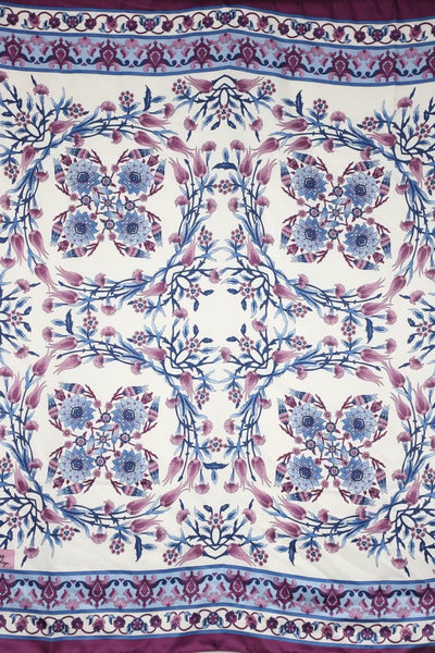 Iznik Tile Pattern Silk Scarves