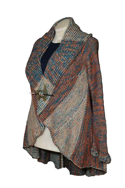 Ica Alpaca Blend Round Coat