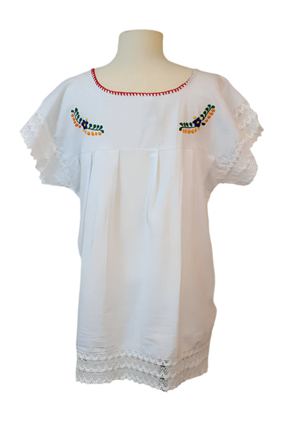 Hand-Embroidered Blouse