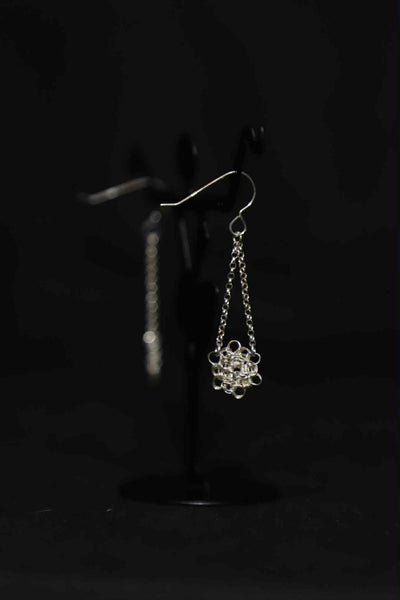 Daisy Beth Wire Crochet Flower Earrings