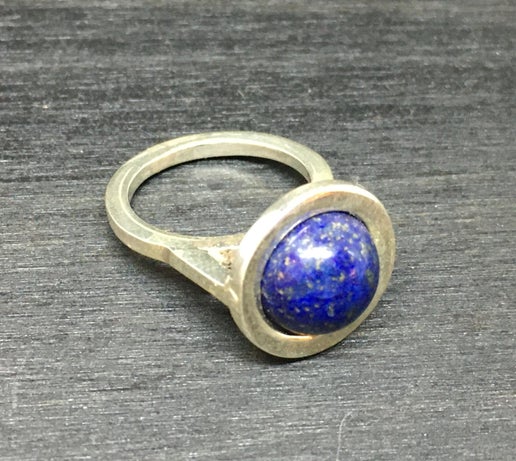 Lapis Lazuli Sterling Silver Ring