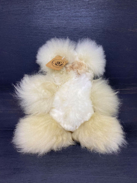 Alpaca Fur Teddy Bear 10"