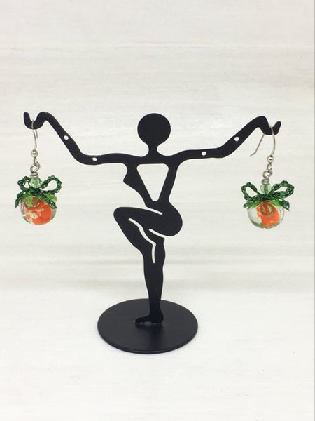 Pumpkin Earrings