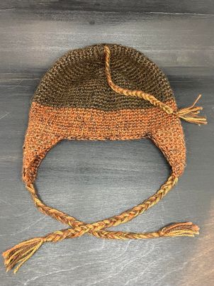 Crocheted Earflap Beanie