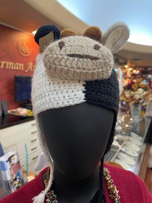 Cow Chullo Hat