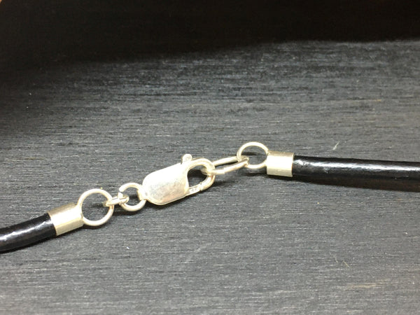 Sterling Silver Unisex Pendant Necklace