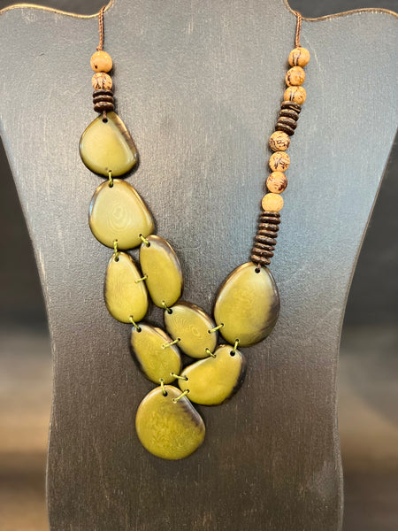 Organic Tagua Necklace