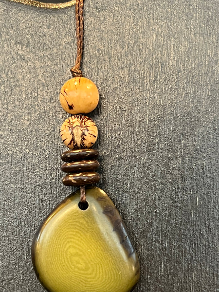 Organic Tagua Necklace