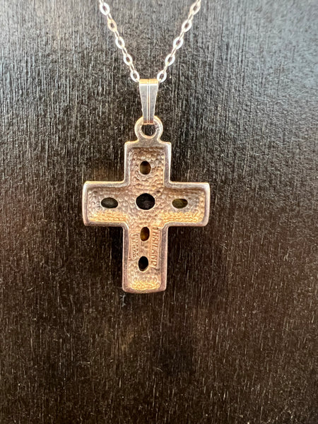 Sterling Silver Cross Pendant Necklace